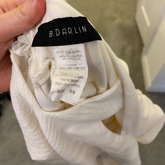 White Mini Dress - Picture 4 of 4